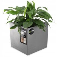 DONICZKA DONICA NA KÓŁKACH EKO 40x40CM ANTRACYT