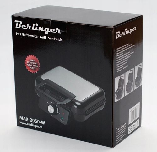 Gofrownica 3w1 – opiekacz, toster, grill, regulacja temperatury, na Arena.pl