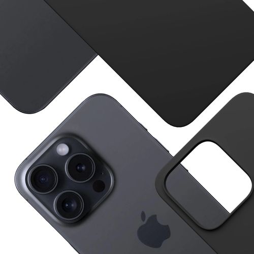 Apple iPhone 15 Pro Max - 3mk Hardy MagSilicone Graphite na Arena.pl