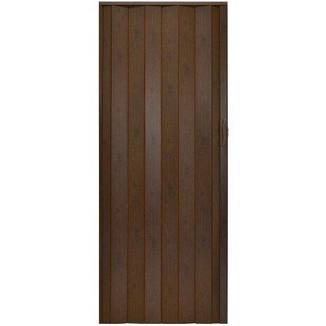 Drzwi harmonijkowe 001P WENGE MAT G - 100 cm zdjęcie 1