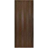 Drzwi harmonijkowe 001P WENGE MAT G - 100 cm