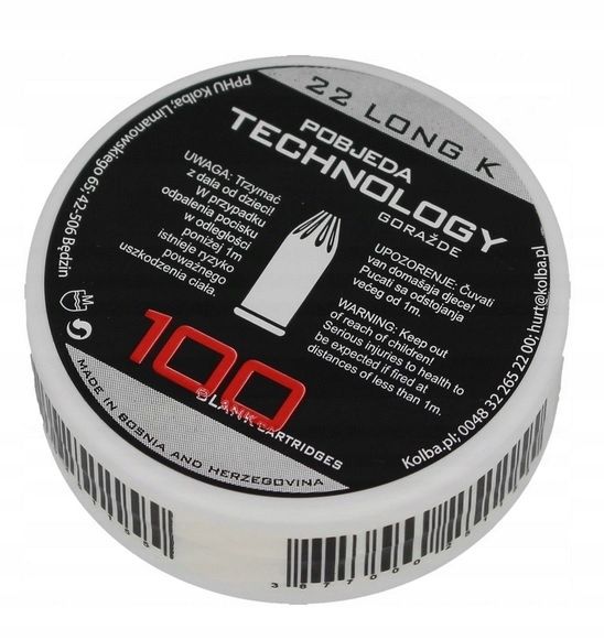 AMUNICJA LONG KALIBER 6 MM POBJEDA - 100 SZTUK zdjęcie 1