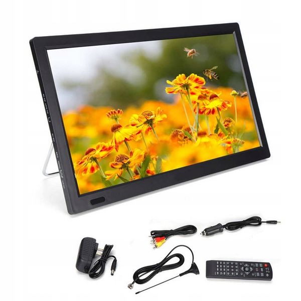 TELEWIZOR PRZENOŚNY 10" 12V/24V/230V DVB-T2 KAMPER zdjęcie 3