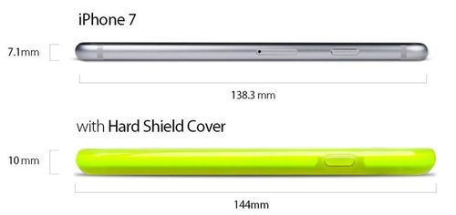 PURO Impact Pro Hard Shield - Etui iPhone 8 / 7 (biały) na Arena.pl