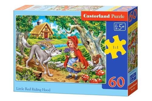 Castor Puzzle 60 elementów - Mały Czerwony Kapturek na Arena.pl