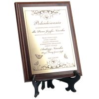 DYPLOM grawerowany na rocznicę ślubu jubileusz