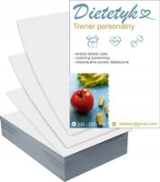 Ulotki A6 1000szt reklamowe firmowe duży wybór DIETETYK TRENER PERSONALNY