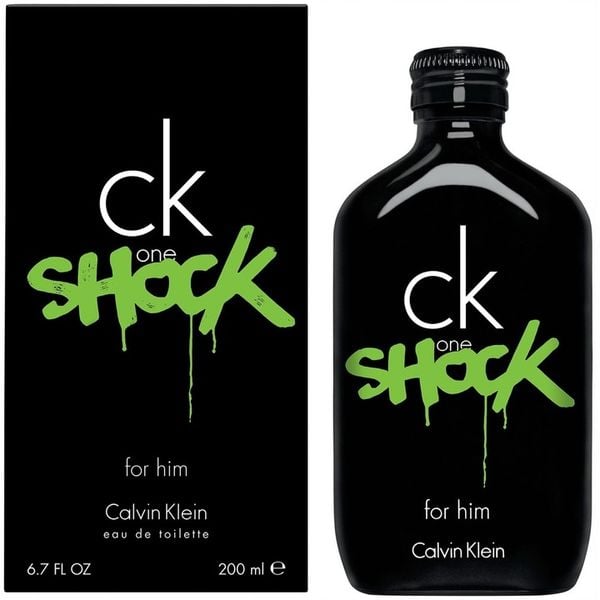 CALVIN KLEIN One Shock - woda toaletowa 200 ml dla mężczyzn zdjęcie 1