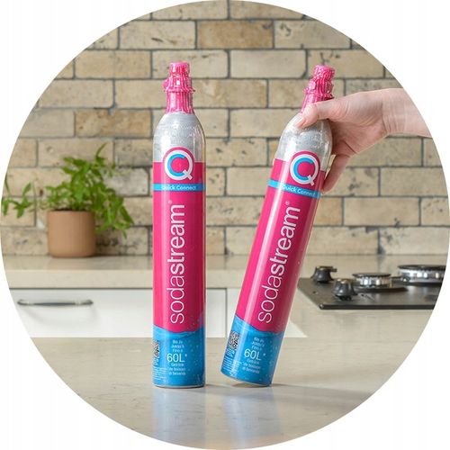 Cylinder SodaStream gaz butla nabój CO2 różowy na Arena.pl