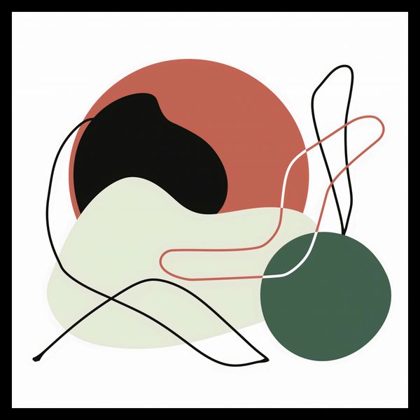 Plakat 50x50cm Płaszczyzny zdjęcie 2