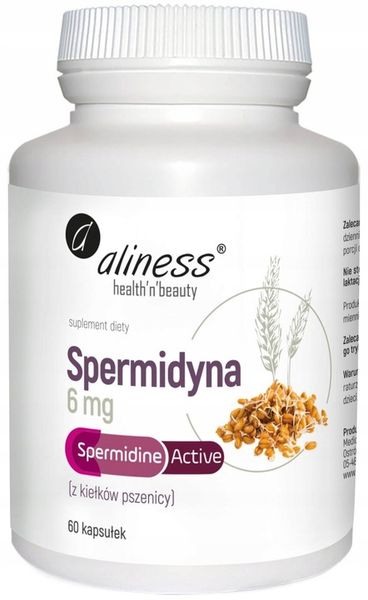 Aliness Spermidyna z Kiełków pszenicy Autofagia Bez Glutenu zdjęcie 1