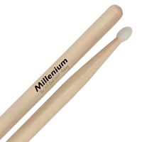 Pałki pałeczki perkusyjne Hikora Naturalne Millenium H7AN Hickory 7A Nylon