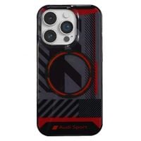 audi iml sport magsafe case iphone 14 pro 6.1 czarny/black hardcase