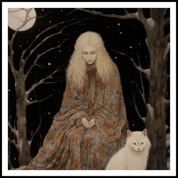 Plakat 80x80cm Stróżka Leśna zdjęcie 3