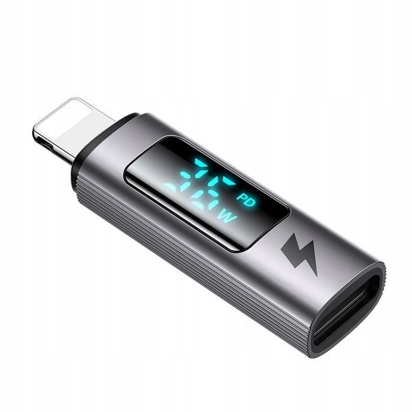 mcdodo adapter przejściówka usb-c usb typ c do lightning iphone 36w zdjęcie 9
