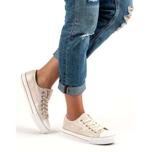 Złote trampki r.38 na Arena.pl