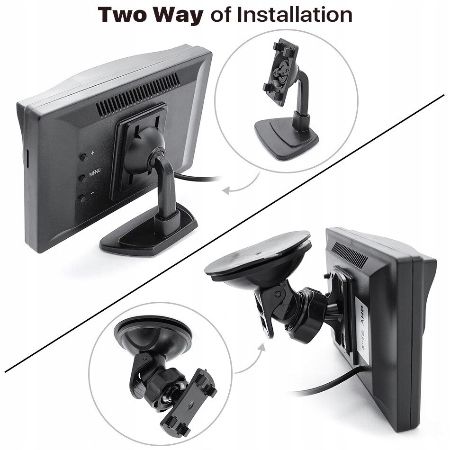 Monitor 5' AHD/CVBS 2 wejscia ekran HD IPS na Arena.pl