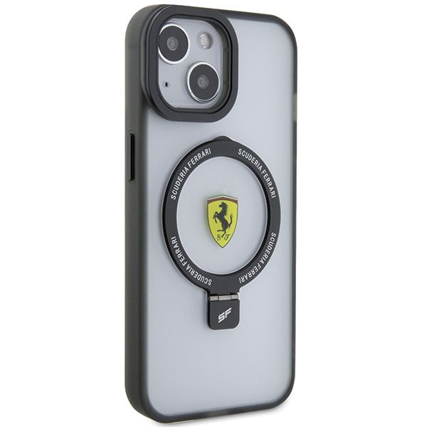 Etui Ferrari do iPhone 15 Plus, iPhone 14 Plus, Przezroczysty MagSafe zdjęcie 4
