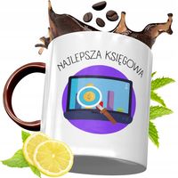 Kubek Bordowy Dla Księgowego Na Urodziny Prezent Z Nadrukiem Ze Zdjęciem