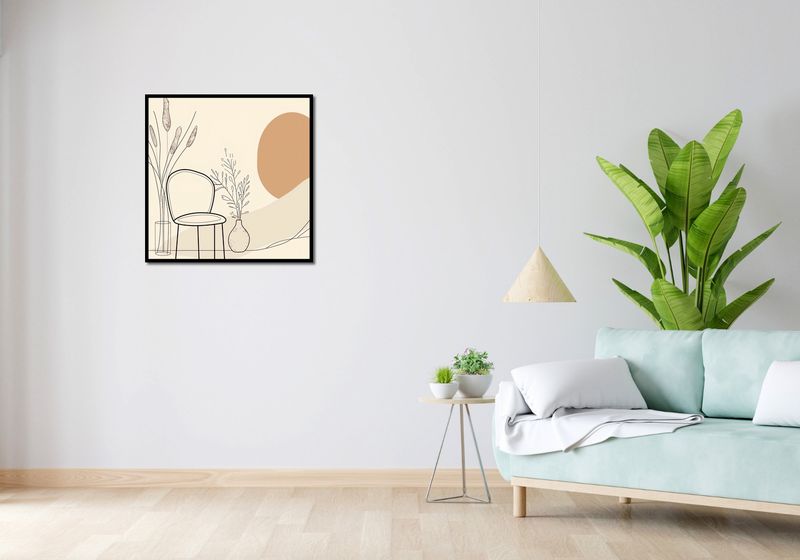 Plakat 70x70cm Kącik Spokoju zdjęcie 4