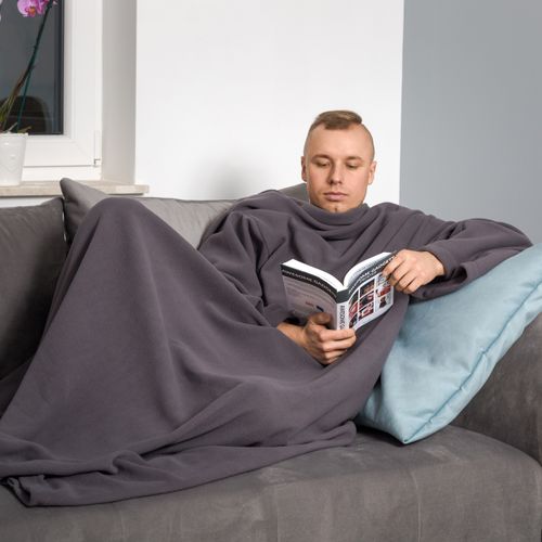 Kocyko-szlafrok - Grafit na Arena.pl