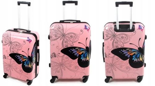 WALIZKA DUZA PODRÓŻNA KÓŁKA BAGIA 15 WZORÓW XXL na Arena.pl