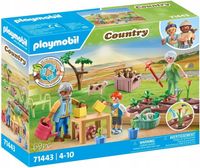 2X Zestaw figurek Playmobil Country Idyllic Vegetable Garden with Grandpare