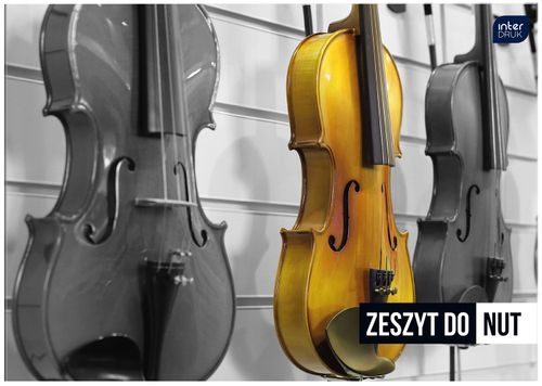 Zeszyt A5 Interdruk 16 kartek do nut na Arena.pl