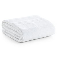 Narzuta pikowana Tara 220X240 cm biała trwała i elegancka