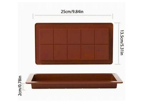 Forma silikonowa do własnej czekolady dubajskiej czekolada xl 25cm na Arena.pl