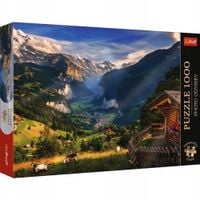 puzzle 1000 dolina lauterbrunnen szwajcaria 10821