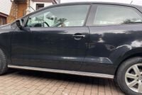 VW POLO V 5 - Listwy CHROM progowe boczne ochronne