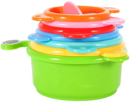 Kubeczki Przelewowe do Kąpieli 7 elementów. na Arena.pl