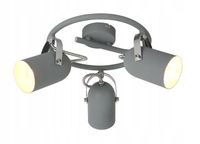Lampa sufitowa Candellux GRAY szara