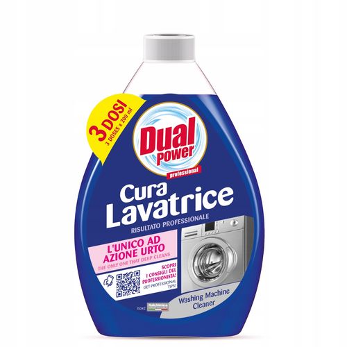 Dual Power Płyn Do Czyszczenia Pralki, 600 Ml na Arena.pl