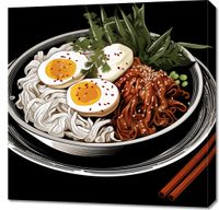 Obraz 70x70cm Ramen w Sztuce