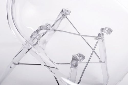 Krzesło DSP ICE transparentne - poliweglan na Arena.pl