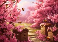 Plakat 55x40cm Życie w Ulach