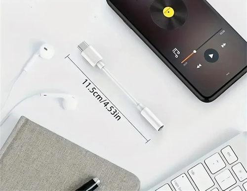 Adapter Przejściówka Mini Jack 3,5mm Do USB-C Dla Samsung iPhone na Arena.pl