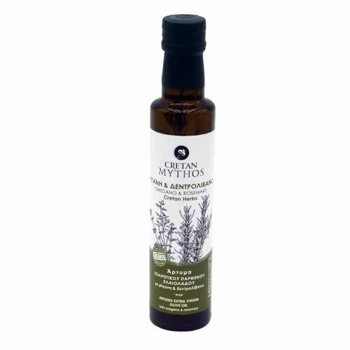 Oliwa Cretan Mythos z Oregano i Rozmarynem 250ml BIO na Arena.pl