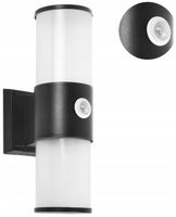 Kinkiet ogrodowy Adviti czarny E27 15 W