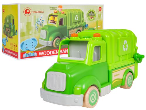 Drewniana Śmieciarka na Arena.pl