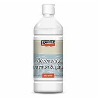 Klej z werniksem do decoupage - Pentart - 500 ml