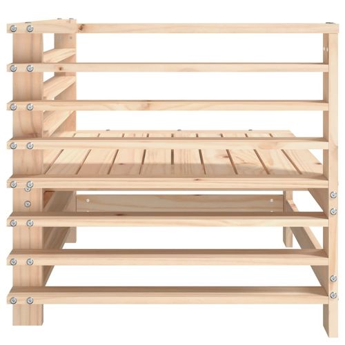 Ogrodowa sofa narożna, lite drewno sosnowe na Arena.pl