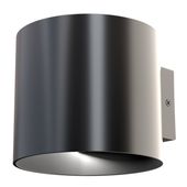 Nowoczesny kinkiet naścienny Rond C066WL-01B czarny