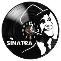 Zegar ścienny z płyty winylowej Frank Sinatra 994.14