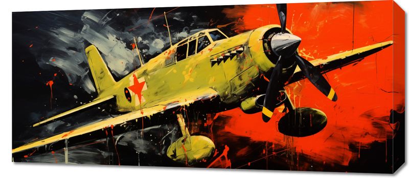 Obraz 90x40cm Barwny Przelot zdjęcie 1