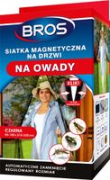 2 x BROS Moskitiera Siatka do Drzwi Magnetyczna na Owady Muchy 100 x 220 CZ