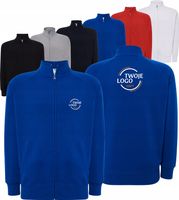 BLUZA męska zapinana TWÓJ HAFT LOGO GRAFIKA reklamowa firmowa 10 sztuk