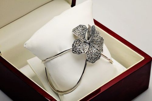 Srebrna bransoleta BDM4106 - Markazyty na Arena.pl